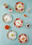 Hermia Set de Platos de Postre Multicolor 6 Piezas